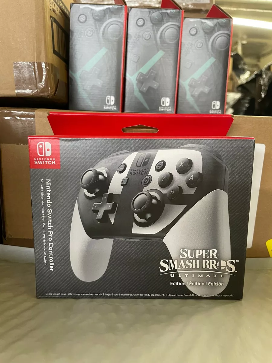 Official Nintendo Switch Pro Controller - Super Smash Bros Ultimate Edition