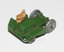 Vintage 1954 Moko Lesney Matchbox No 2 Muir Hill Dump Truck Green Tractor Driver