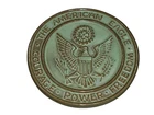 Frankoma Pottery American Eagle Americana Mid Century MCM Prairie Green Trivet