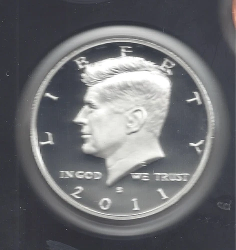 2011-S SILVER PROOF KENNEDY HALF - 90% Silver