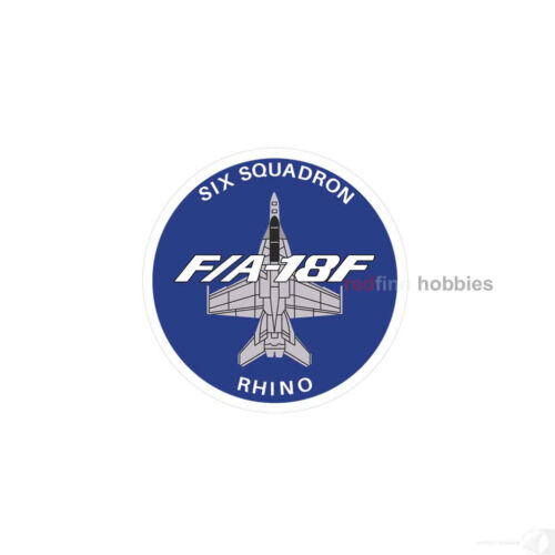 Six Squadron F/A-18F Rhino Sticker - Picture 1 of 3