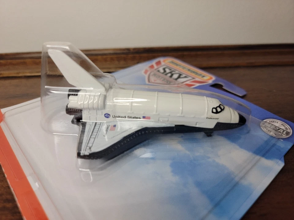 MB Sky Busters Transbordador Espacial Orbitador y NASA S.E.V./Carro y Soporte de Misión Nuevo en Caja🚀 Foto 3 de 4