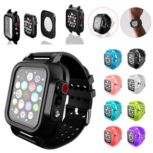 For Apple Watch 3/4 38/40/42/44 mm Waterproof IP68 Redpepper Clear PC Case  Cover | eBay