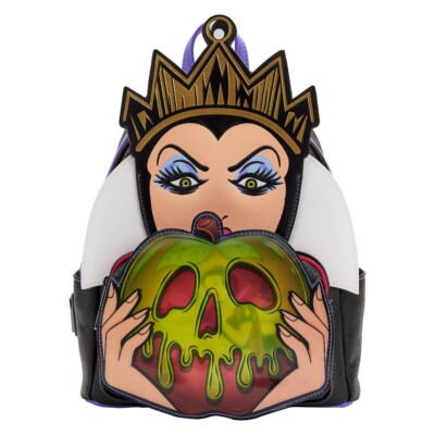 Loungefly Snow White Evil Queen Lenticular Apple Mini  display picture 3