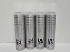 Lot of 4 Rusk Pro Restart 04 Dry Shampoo Refresh & Revitalize 5.4 oz *New*