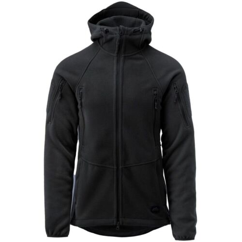 Helikon Tex Patriot Mk2 Tactical Jacket Double Polar Hybrid Fleece Combat Black - Picture 2 of 9