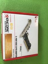 ENCORE 5 Port USB2.0 PCI Card Model ENLUSB2-5PCI-BR