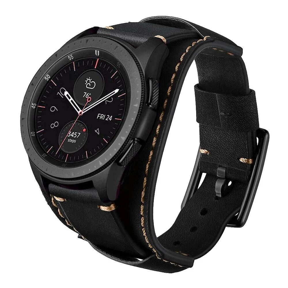 Reloj de Pulsera Cuero Negro Samsung Bandas