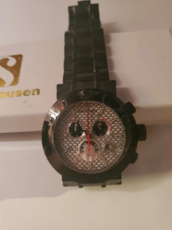 Reloj Redux Cronógrafo Suizo Monte Carlo 45mm STEINHAUSEN Para Hombres SW578LL Foto 4 de 4