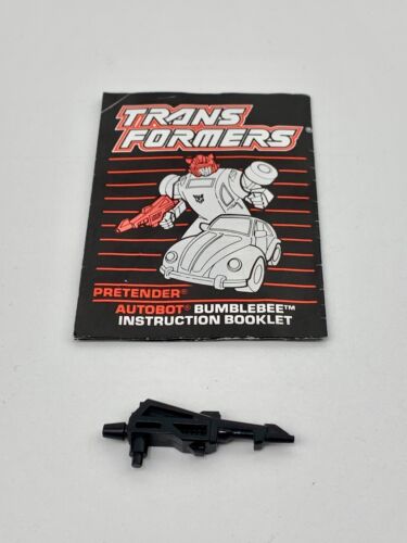 1989 Hasbro Takara Transformers G1 Figure - Bumblebee Pretenders Accessories