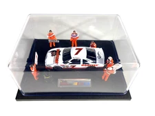 Racing Champions NASCAR #7 Hooters Kulwicki Pit Stop Show Case ~ Sealed 1:43