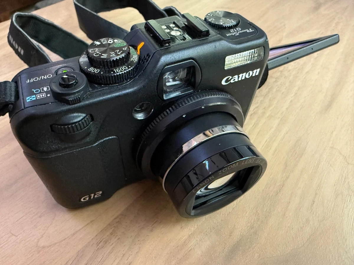 Canon PowerShot G12 Digital Cameras 10-11.9 MP Maximum Resolution