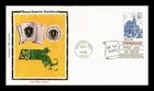 DR JIM STAMPS US COVER MASSACHUSETTS BICENTENNIAL FDC COLORANO SILK CACHET