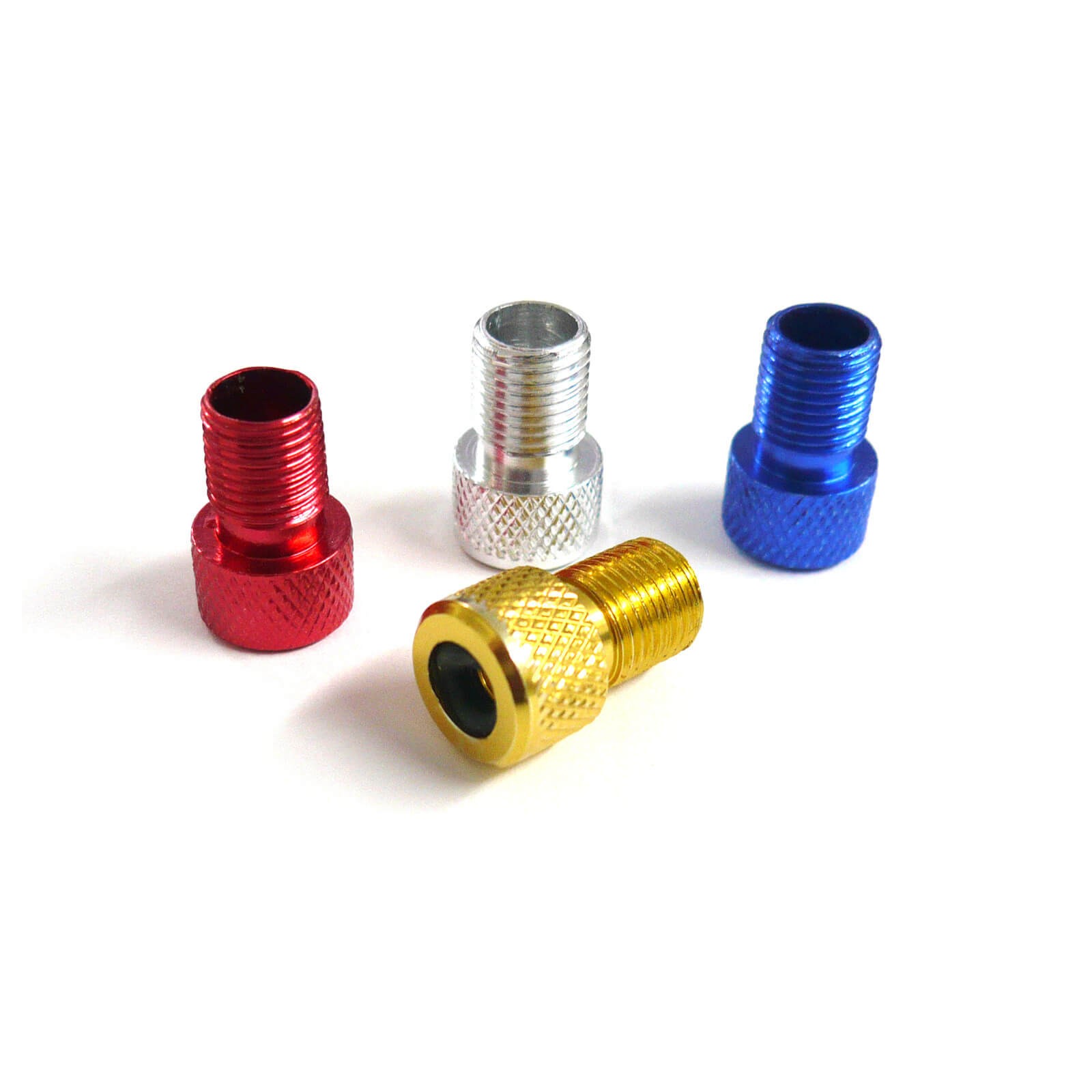 Contrast Presta to Schrader Valve Bike Pump Adaptor