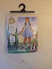 Rubie's The Wizard of Oz Girls' Dorothy Dress Costume Sz Child Medium 7-8 NEW