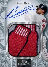 2025 Topps Sterling Splendor RAFAEL DEVERS RARE JUMBO PATCH RED SOX DIGITAL CARD