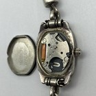 Vintage Peyote Bird Santa Fe Sterling Silver 925 Braided Leather Watch 6" — photo 5