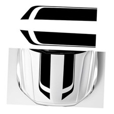 Car Hood Decal Sticker, Racing Stripe Graphic Stickers for Auto Body Black