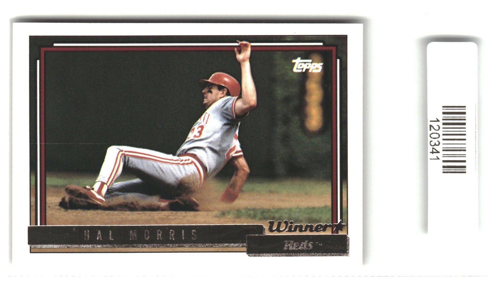 Hal Morris 1992 Topps #773 Gold Winners