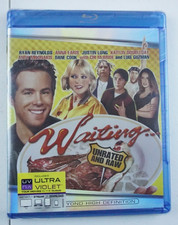 Waiting (2005, Blu-ray]) Unrated & Raw, Ultraviolet ~ Ryan Reynolds ~ NEW SEALED