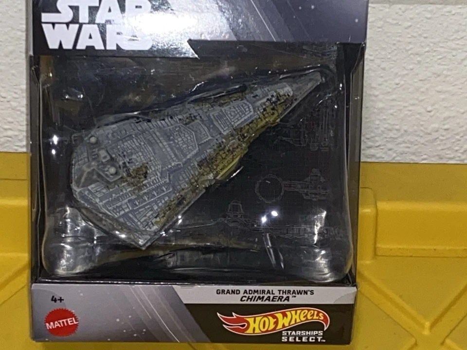 Hot Wheels Star Wars Starships Ahsoka Tano's T-6 Jedi Shuttle + Star Destroyer - Imagem 3 de 3