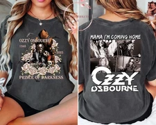 The Godfather Of Rock Ozzy Osbourne Shirt, Prince Of Darkness, No More Tour Tee