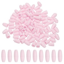 24mm Breakaway Clasps, 50 Set Plastic Bead Barrel Connectors, Pink
