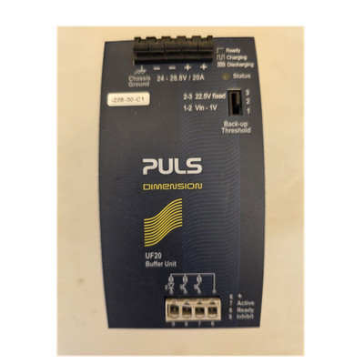 PULS DIMENSION UF20.241 Buffer Module 24V 20A DIN Rail Mount Metal
