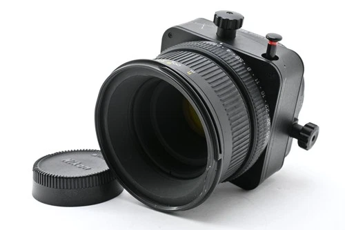 Nikon PC Micro Nikkor 85mm f/2.8 D Tilt Shift Lens [Ex-] Dent on front frame