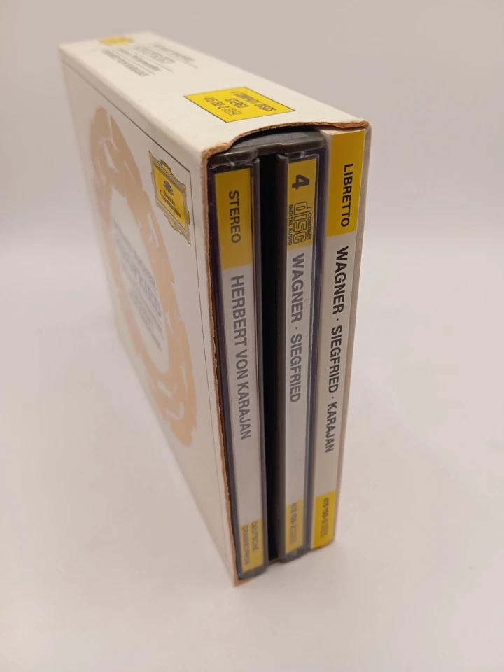 ✨coffret CD * SIEGFRIED * Richard Wagner - Berliner - Herbert von Karajan - Photo 4/4