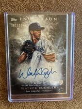 2018 Topps Inception - Rookie and Emerging Stars Autographs Walker Buehler...