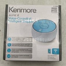 Kenmore 11000 Alfie Voice-Controlled Blue and White Intelligent Shopper NEW 