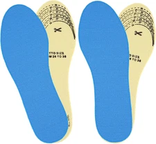 Kids Memory Foam Insoles - Comfort Arch Support & Shock Absorption (2 Pairs)