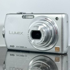 Panasonic Lumix DMC-FX70 5MP fotocamera digitale compatta argento buone condi...