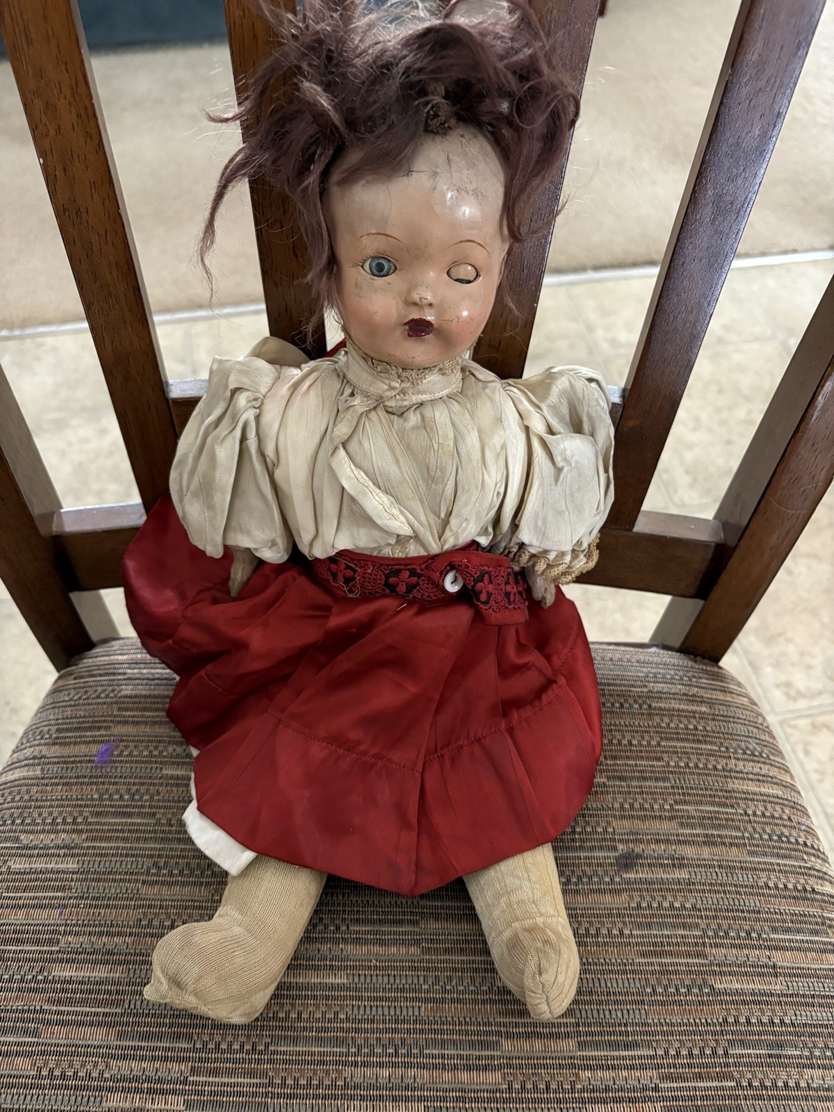Antique Old Doll