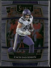 2021 Panini Select #95 Zach Davidson RC