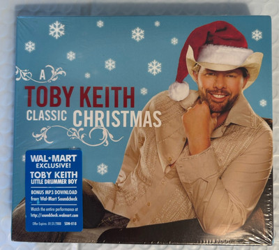 Toby Keith Classic Christmas Volume One & Two (CD, 2007) 2 CD Box Set New Sealed