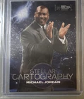 2024 Metal Universe Champions MICHAEL JORDAN Stellar Cartography card # 101