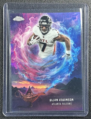 2025 Topps Chrome Bijan Robinson Base (RAW)