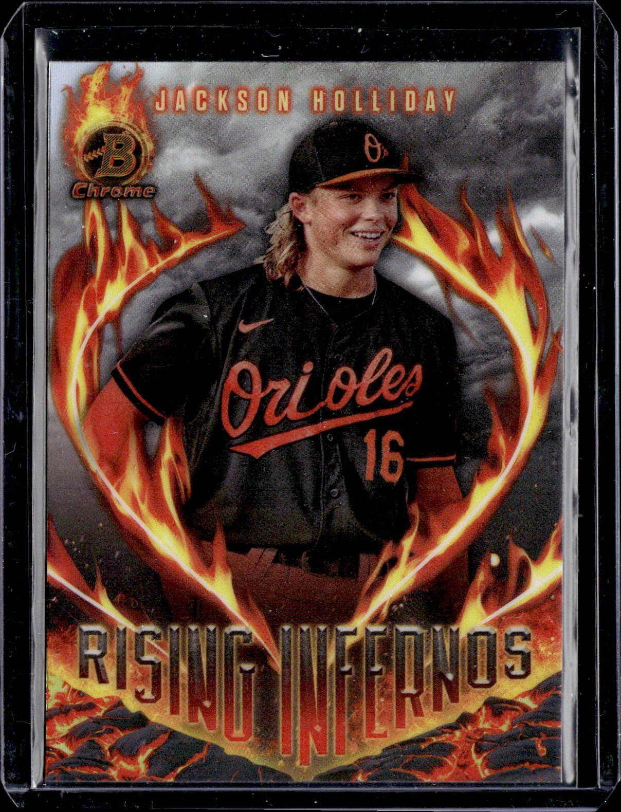 Jackson Holliday 2024 Bowman Rising Infernos #RI-9