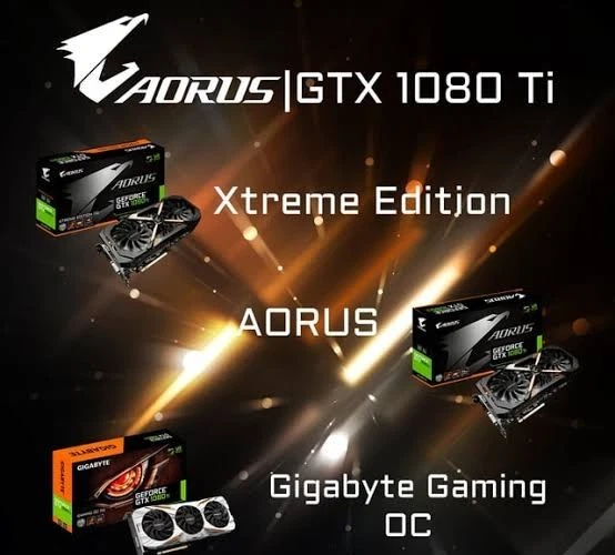 GIGABYTE NVIDIA GeForce GTX 1080 Ti Computer Graphics Cards for