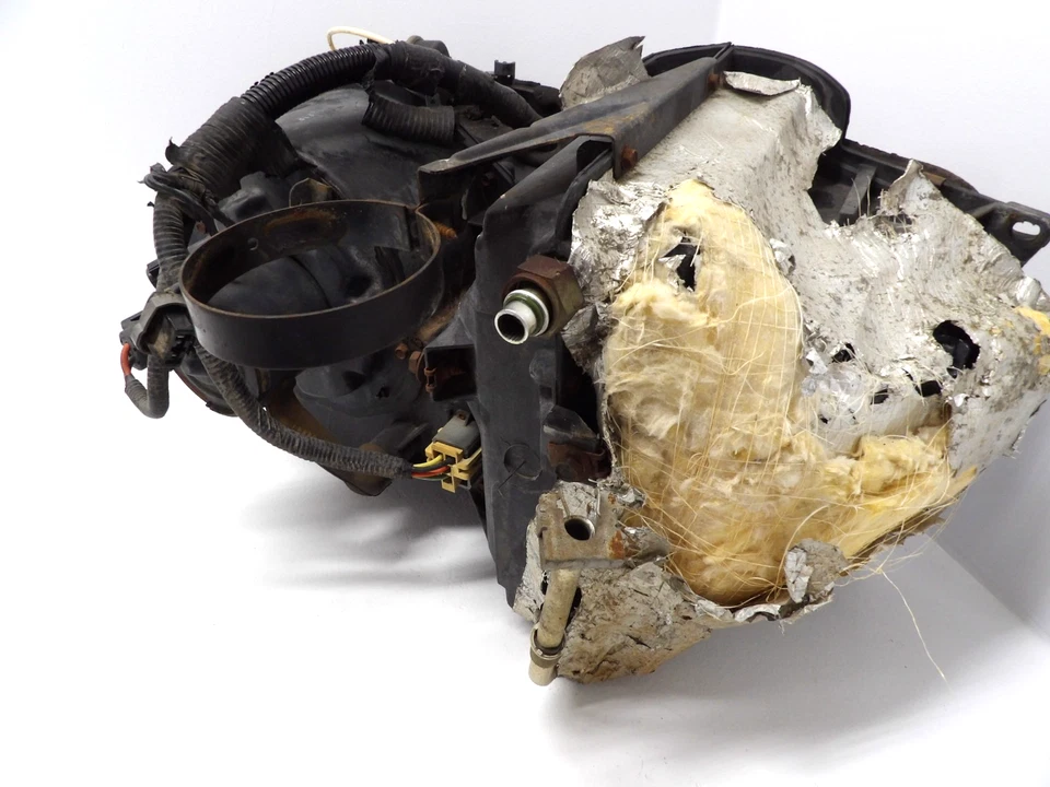 92-96 Ford F150 Bronco Engine Bay A/C evaporador núcleo carcaça ventilador ventilador caixa fabricante de equipamento original - Imagem 3 de 4