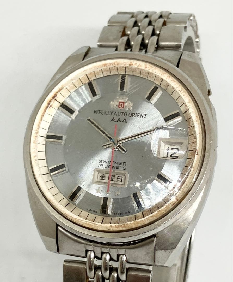 Orient Weekly Auto Watch Automatic Wristwatch Men… - image 1