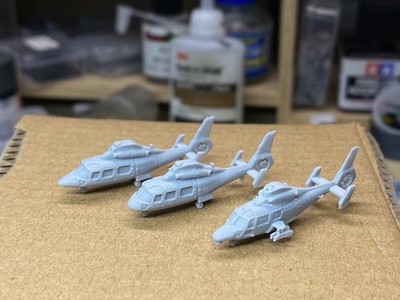 3D Printed 1/350/700 PLAN Harbin Z-9 Haitun Multi-purpose Helicopter  Unpainted