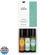 Edens Garden OK For Kids Essential Oil Roll-On 3 Set – 100% Pure 