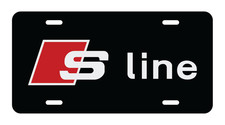 Audi S Line Plate Metal Novelty Vanity New Plate