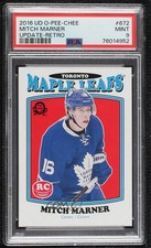 2016 Upper Deck O-Pee-Chee Update Marquee Rookies Retro Mitch Marner PSA 9 00br