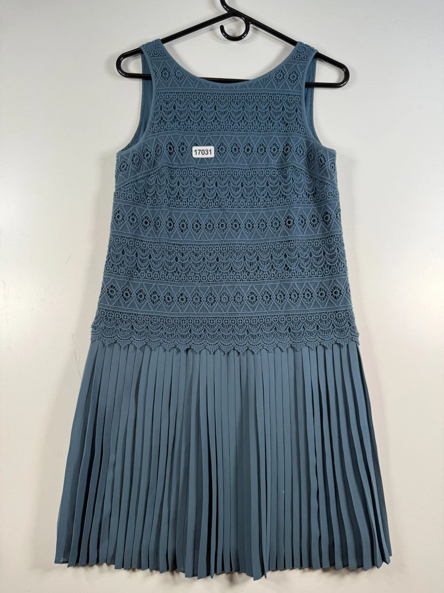 chinese dress ladies Ann Taylor Loft Women's Navy Lace Overlay Short Sleeve Shift Dress Siz –  Picky Thrifter