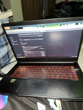 MSI Thin GF63 Gaming Laptop GeForce Gtx Used