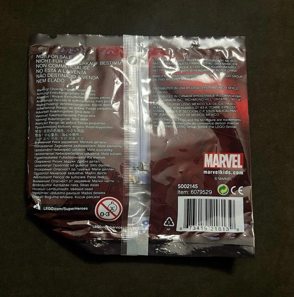 LEGO Marvel Super Heroes Rocket Raccoon Polybag 5002145 Retired NEW - Image 2 of 2